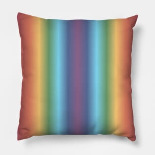 Ombre Rainbow Pillow