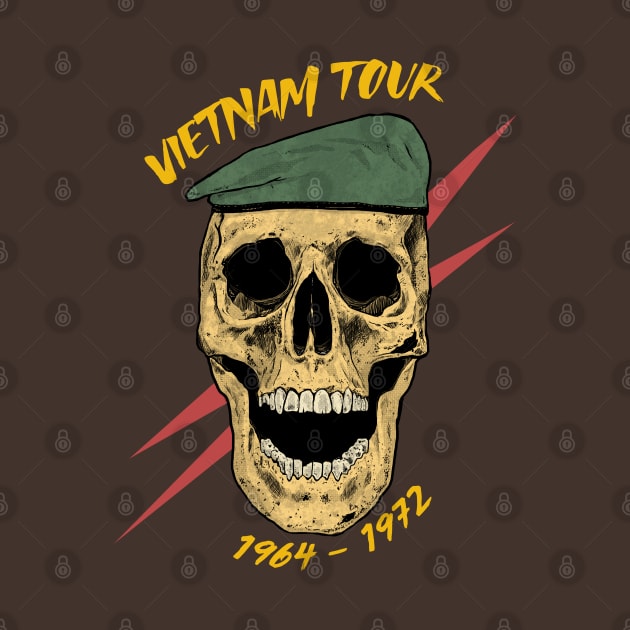 VIETNAM TOUR Special Forces MACV SOG (gold) by Cataraga