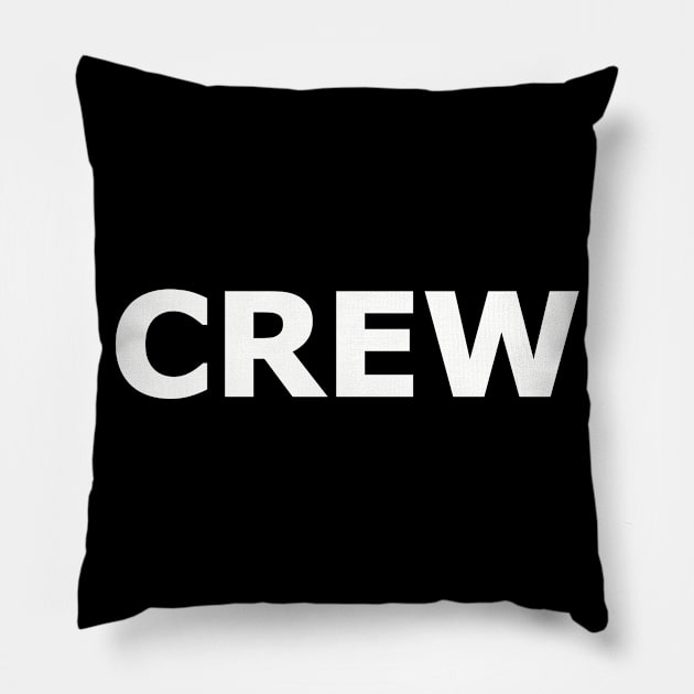 Crew Pillow by Designzz