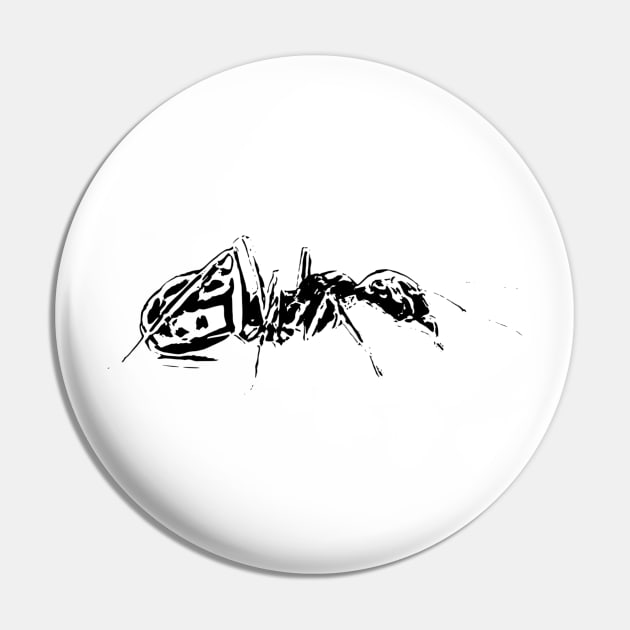 Ant Pin by Nimmersatt