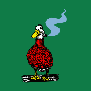 The bejumpered smoking duck T-Shirt