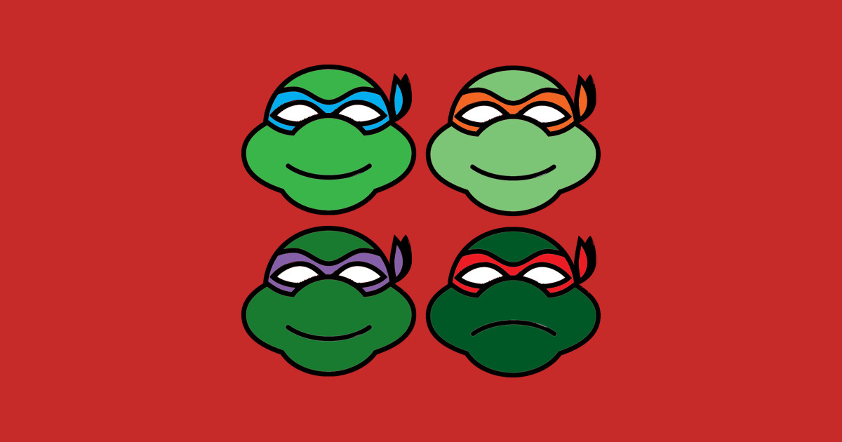 TMNT Emoji - Teenage Mutant Ninja Turtles - T-Shirt | TeePublic