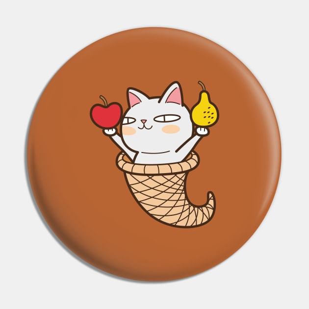 cat in cornucopia Pin by doodletales