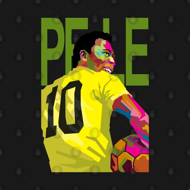 legend football player - pele by rifaisetyo