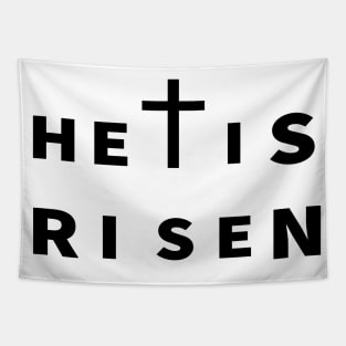 He Is Risen Cool Inspirational Christian Tapestry