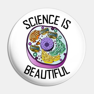 Science Is Beautiful Pin