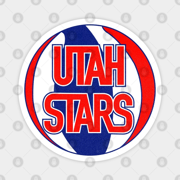 Defunct Utah Stars Basketball 1970 Magnet by LocalZonly