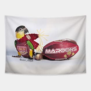 Maroons State Of Origin Birb Tapestry