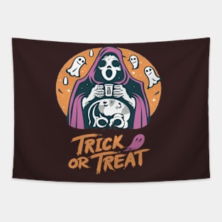 Trick or treat - Halloween Tapestry