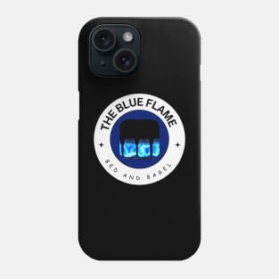 The Blue Flame Bed and Bagel Phone Case