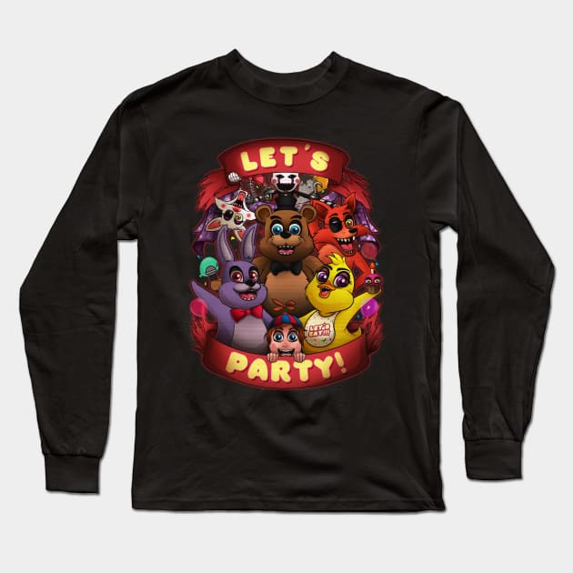 Five Nights at Freddy's (FNAF) T-Shirt Birthday Image - FNAF Party Supplies