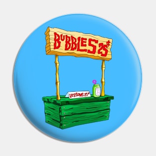 Sponge Bubble Booth Pin