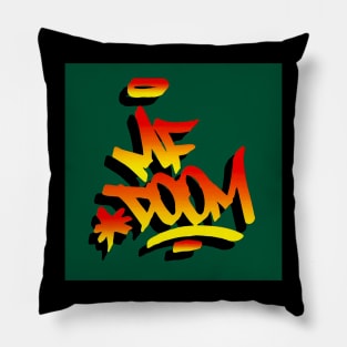 MF Doom Green Gradation Pillow