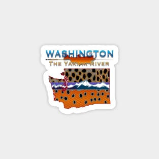 WASHINGTON THE YAKIMA RIVER II Magnet