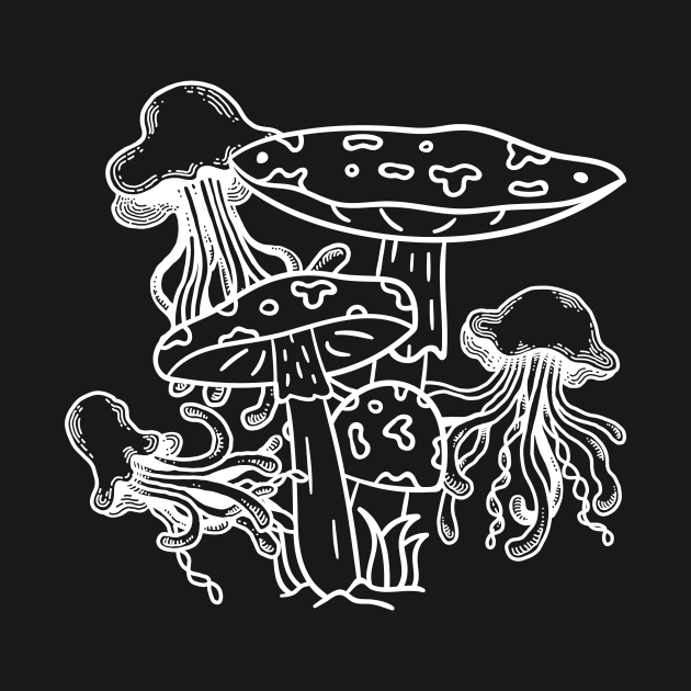 Cottagecore Aesthetic Mushroom Goblincore Fungi by Alex21