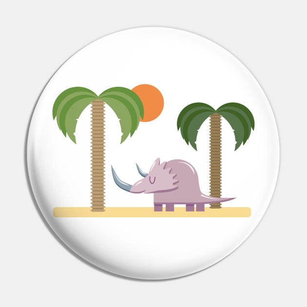 Purple rhino in a beach landscape Pin by Nosa rez