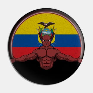 Devil Ecuador Pin