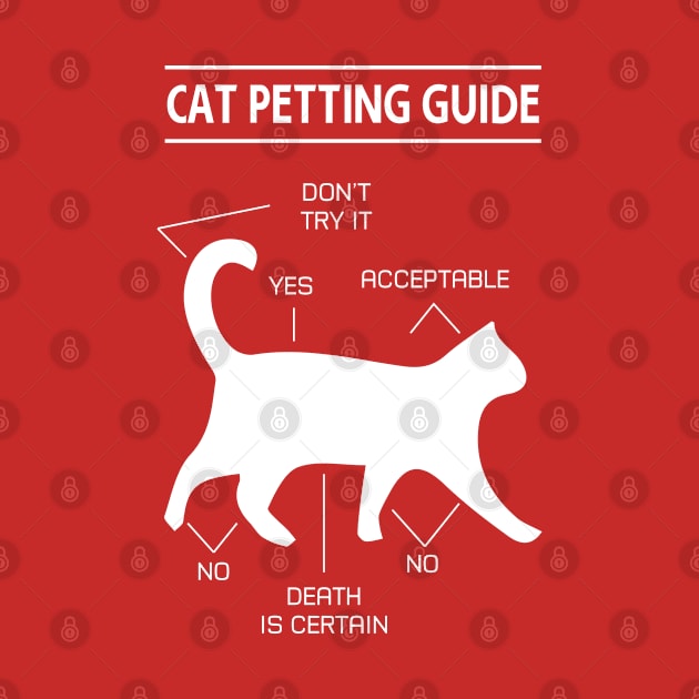 Cat Petting Guide by graphicganga