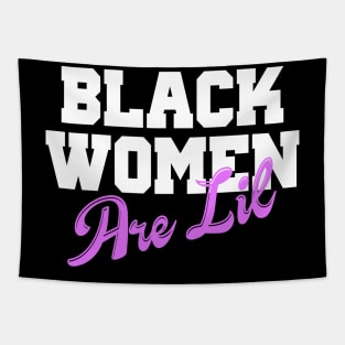 Black Woman Are Lil Tapestry