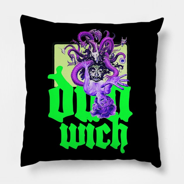 dunwich horror Pillow by k4k7uz