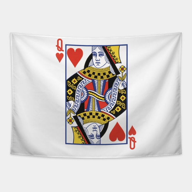 Queen of Hearts and Power Tapestry by tonyspencer