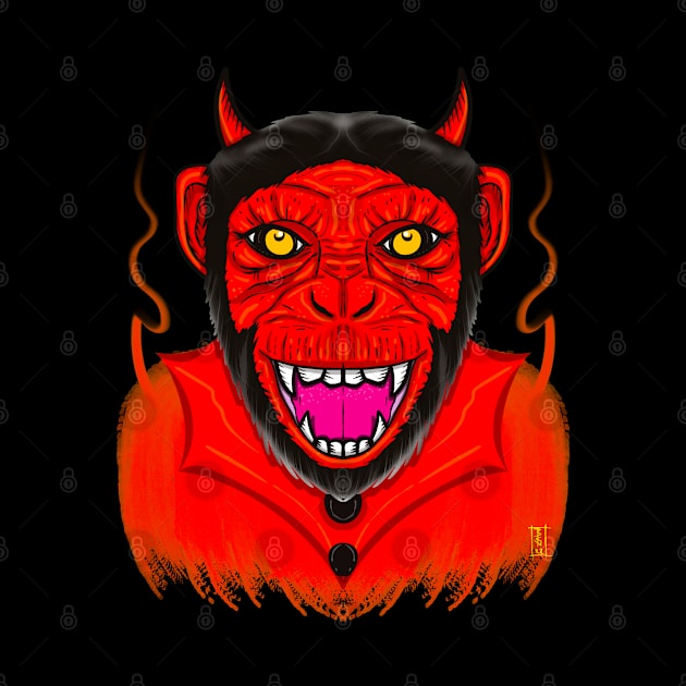 Devil chimp / by Chillateez 