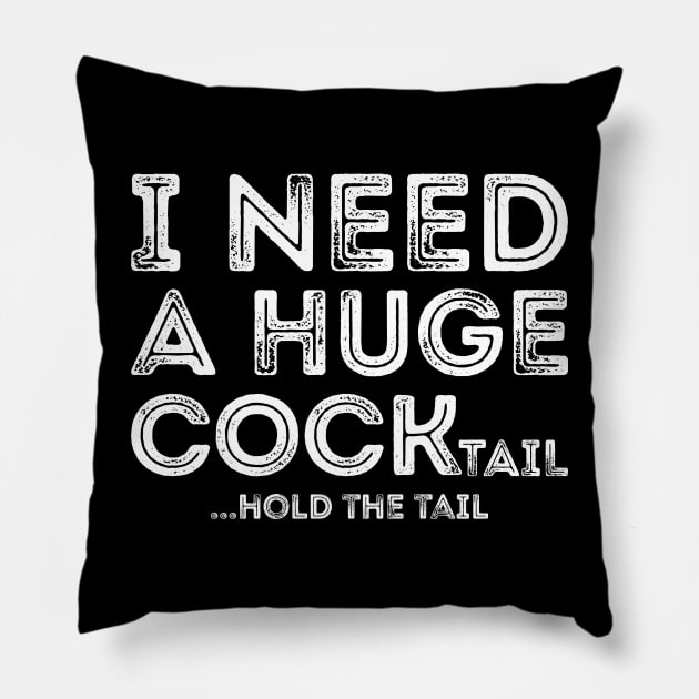 I need a Huge cocktail funny Pillow by EnarosaLinda XY