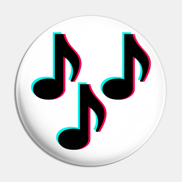 Tiktok Music Notes Black Tiktoker Pin Teepublic Au Live with passion, live musically.