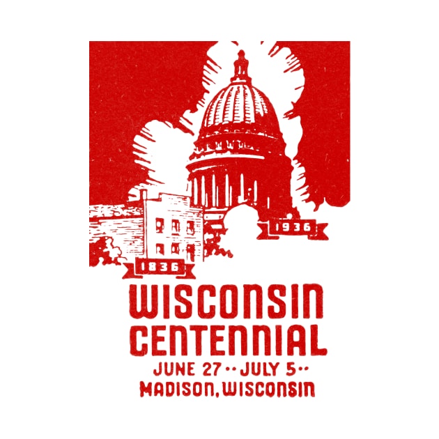 1936 Wisconsin Centennial by historicimage