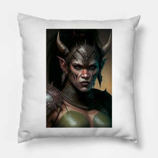 Orcish Queen Pillow