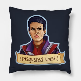 Disgusted Noise Pillow