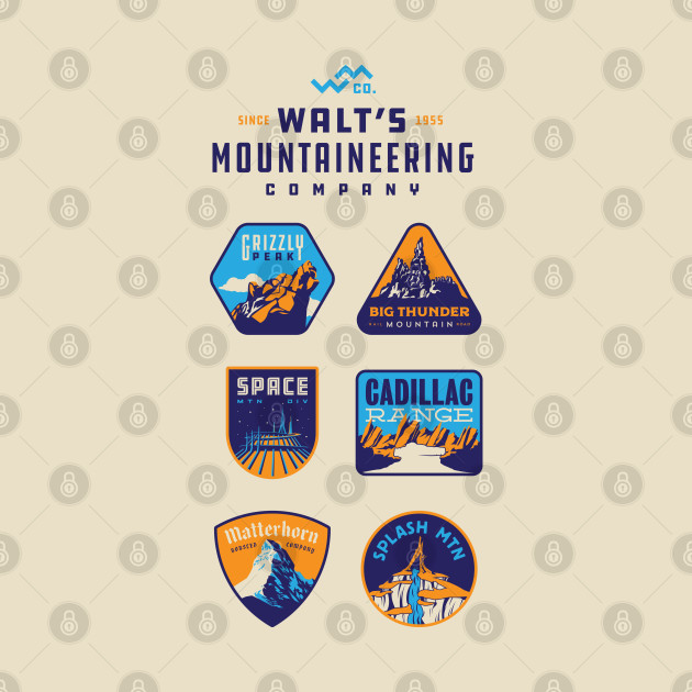 Discover Walt's Mountaineering Co. - Disneyland - T-Shirt