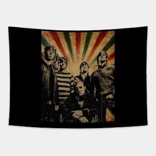 August Burns Red - Photo Vintage Retro Look FanArt Tapestry