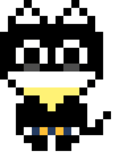 Persona 5 Morgana 8-Bit Pixel Art Character Magnet