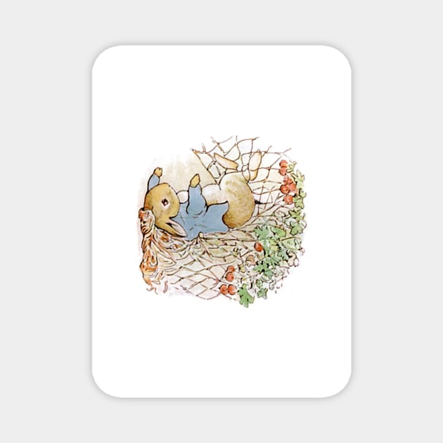 Beatrix Potter Peter netted Magnet by QualitySolution