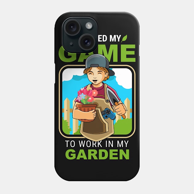Gardening TShirt for A Garden And Plant Lover Phone Case by AlleyField