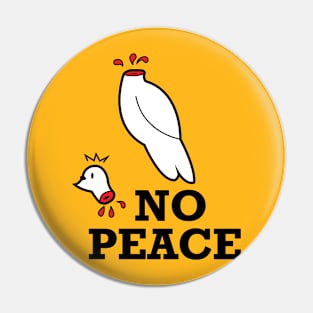 No Peace Pin