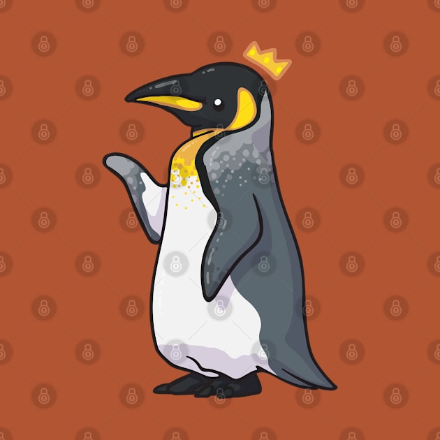 King Penguin by bytesizetreasure