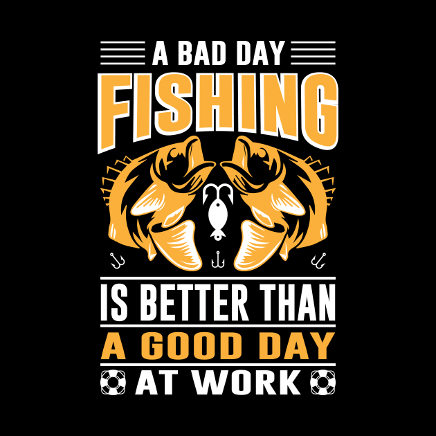 Fishing T -  shirt Design by Shuvo Design