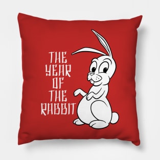 The Year of the Rabbit Pillow