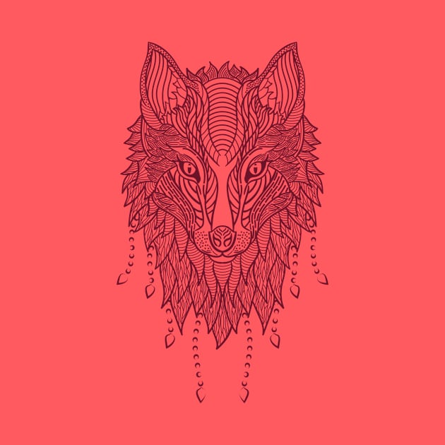 Wise Wolf by TeeTrafik