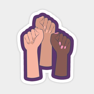 All women fists Magnet