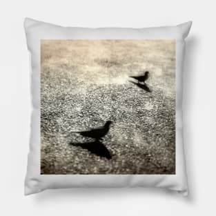 Two Birds Pillow