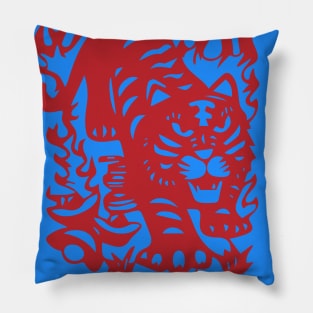 Fire Tiger Pillow