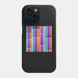 Absatrct Neon Lines Phone Case