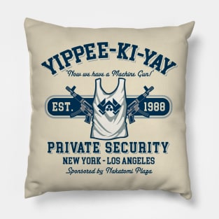 Yippee Ki Yay Security NY-LA Pillow