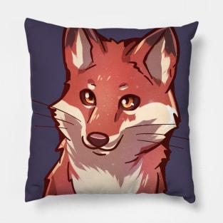 Pocket Cute Red Fox Pillow