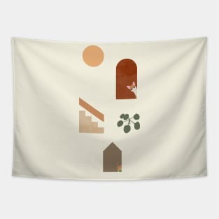 Hide and Seek Chihuahua Tapestry