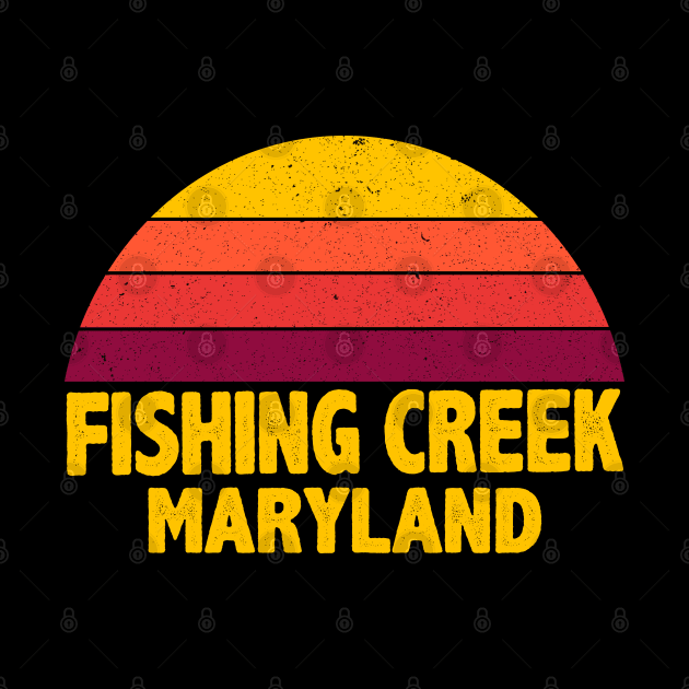 Vintage FISHING CREEK MARYLAND by ChadPill