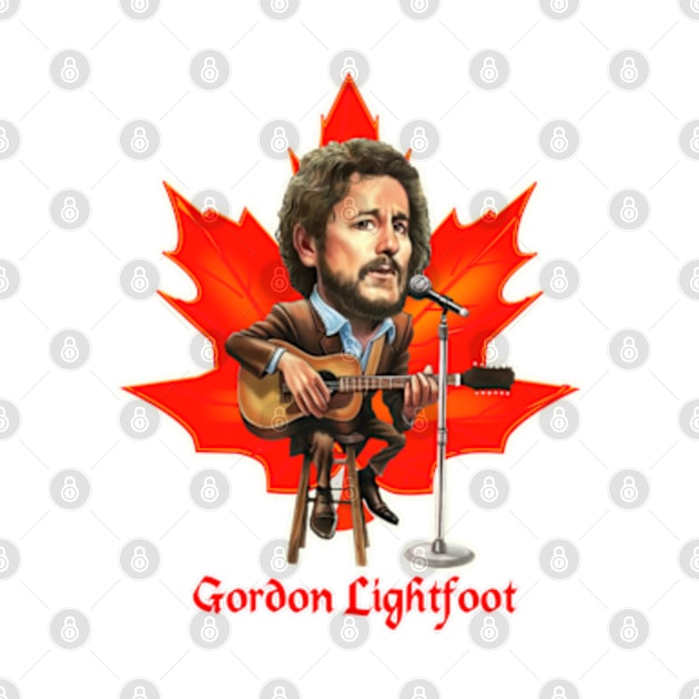 gordon lightfoot famous singer from canada by SKULLBERRY